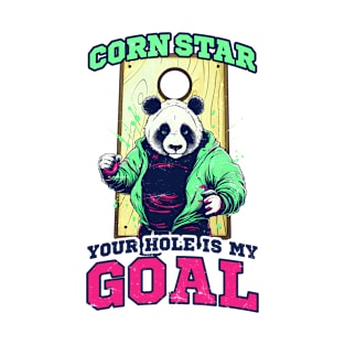 Cornhole Shirt | Corn Star Hole Goal T-Shirt