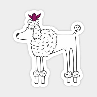 Poodle Dog Magnet