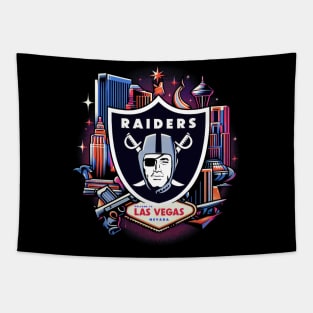 Las Vegas Raiders Welcome to Las Vegas Tapestry