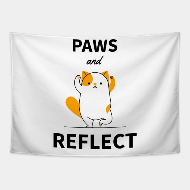 Paws and Reflect Tapestry by PUTTJATTDA