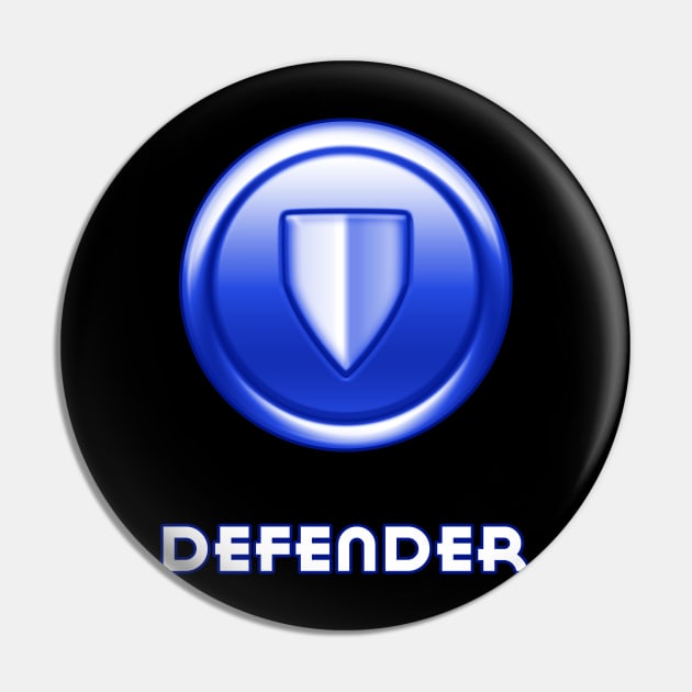 City of Heroes - Defender Pin by Kaiserin