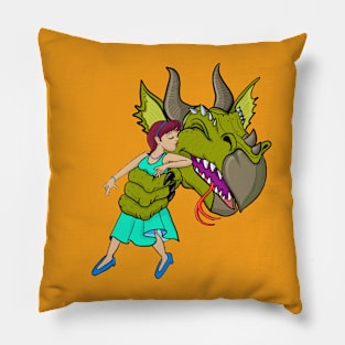 Dragon kiss from princess Pillow