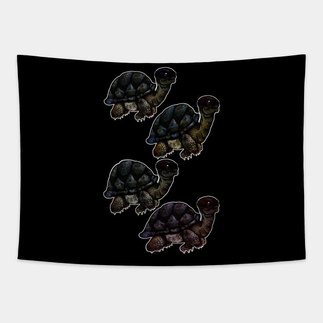 teenage mutant ninja tortoises Tapestry by wet_chicken_lip