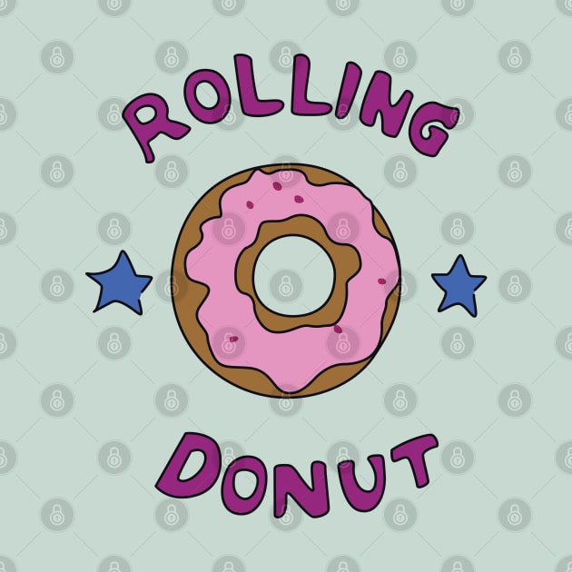 Rolling Donut by saintpetty