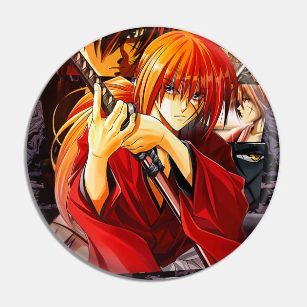 Kenshin X Ulimate ronin Pin by syanart