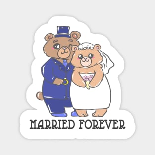 Wedding marriage marriage marriage married Magnet