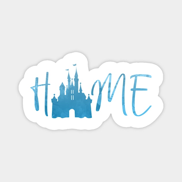 Home Inspired Silhouette Magnet by InspiredShadows