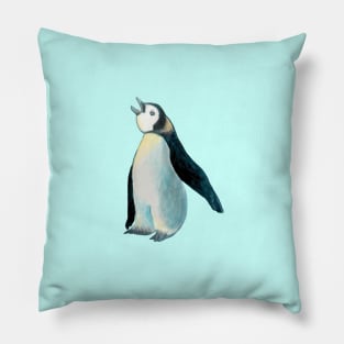 Emperor Penguin Talking Pillow