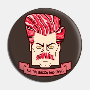 All Your Eggs and Bacons Pin