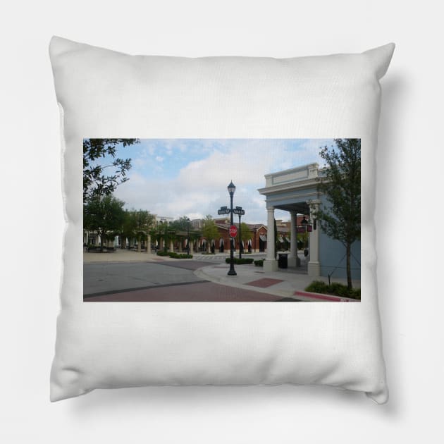 Southlake Town Square Pillow by tomg