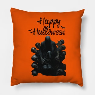 Zombie Halloween Pillow