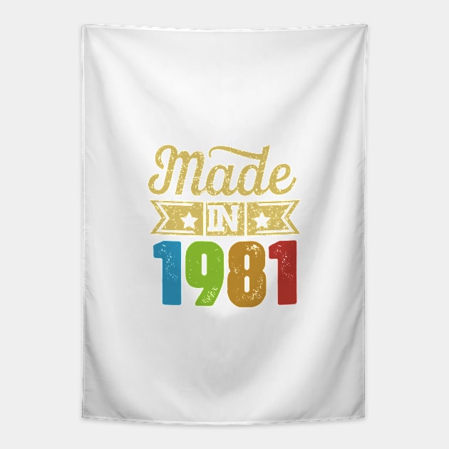 Made in 1981 Tapestry by designerhandsome