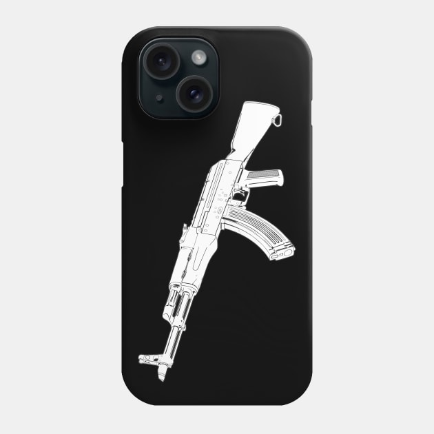 Kalashnikov and nothing extra Phone Case by FAawRay