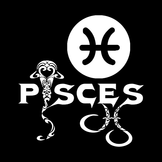 Pisces Star Sign by Jambo Designs