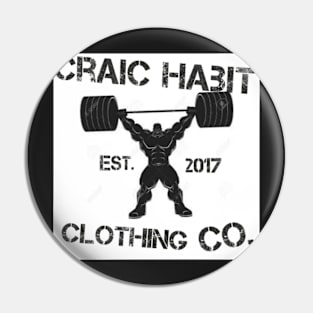 Craic Habit Clothing Company Pin