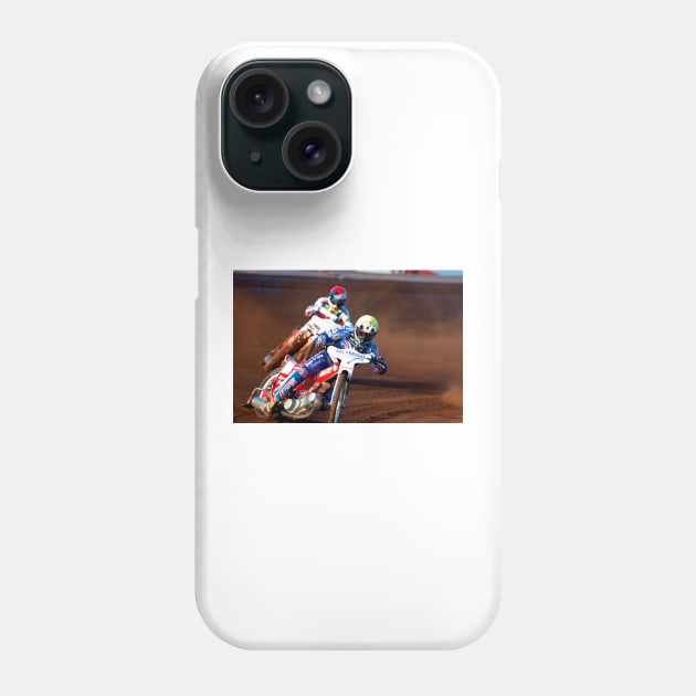 Great Britain Speedway Motorcycle Action Phone Case by AndyEvansPhotos