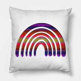 rainbow since 1970 Pillow