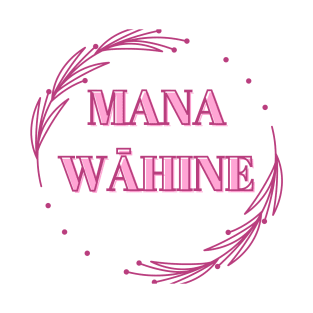 mana wāhine pink hawaii slogan T-Shirt