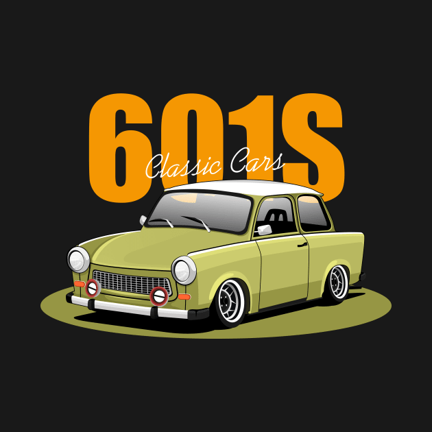 Trabant 601 Classic Cars by masjestudio