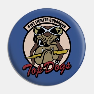 WW2 61st Fighter Squadron - Top Dogs Pin