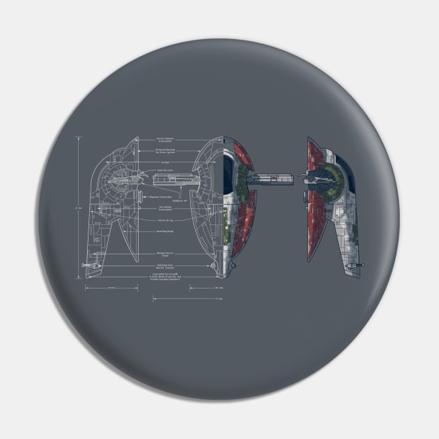 Slave I- Minimal Pin by Tim Anderson