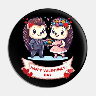 Valentine Hedgehog Valentine Hedgehog 2024 Pin