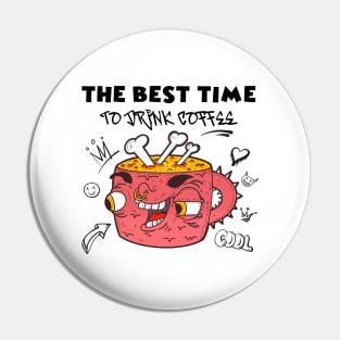 the best time to drink coffee Pin