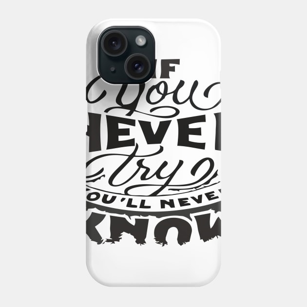 qord quotes Phone Case by Khalid Store