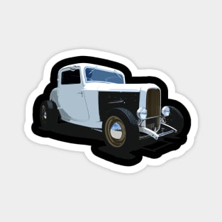 front/profile 1932 Ford Model A - stylized color Magnet