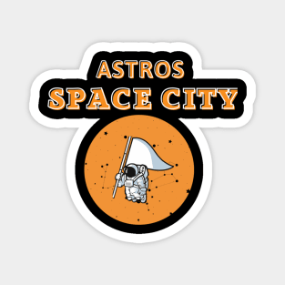 astros space city Magnet