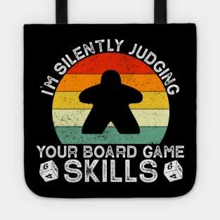 I'm Silently Judging Your Board Games Skills Tote