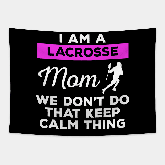 Lacrosse Mom Tapestry by mikevdv2001