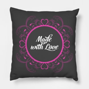 Made with love Pillow