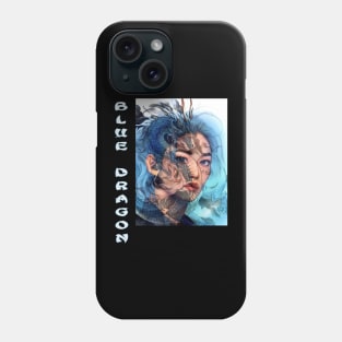 K-pop Fan Art Felix - 5 Stars - Blue Dragon Yongbokie Phone Case