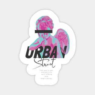 Urban Angel Black Bar Eyes Magnet