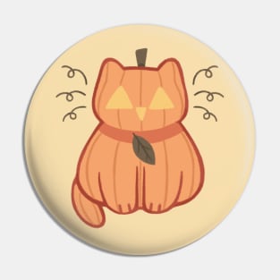 Pumpkin Cat Pin