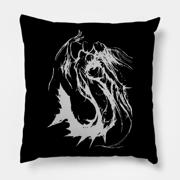 Mermaid Pillow by jintetsu