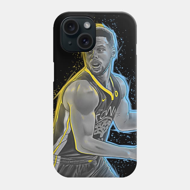 Stephen Curry boys Phone Case by mandibasah88