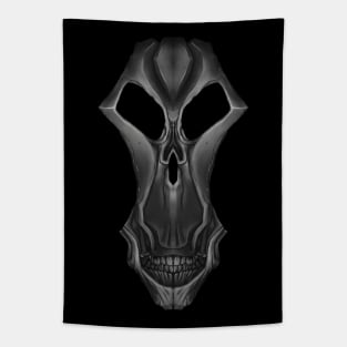 Long creepy skull design Tapestry