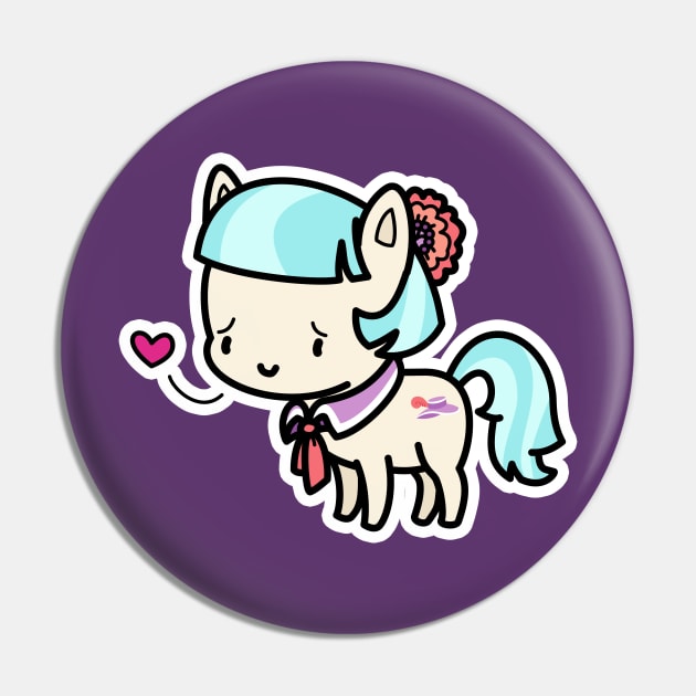 Coco Pommel chibi Pin by Drawirm