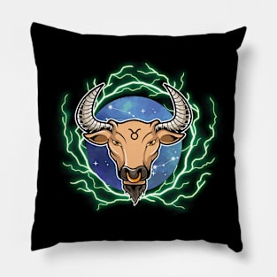 Taurus Horoscope Sign Pillow