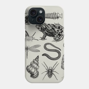 From Frogs and Snails to Moths and Mushrooms Phone Case