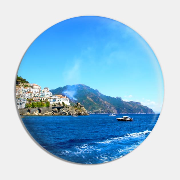 Seaside view of Amalfi Pin by KristinaDrozd