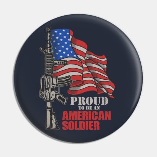 American solider proud Pin