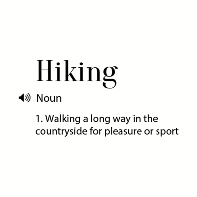 Hiking Definition by yassinebd