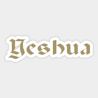Yeshua Stickers Teepublic