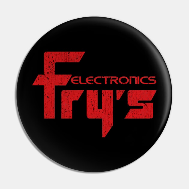 Fry's Electronics 1985 Vintage Pin by RASRAP