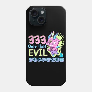 333 Only Half Evil Baby Baphomet Phone Case