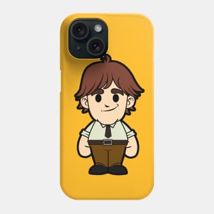 Jim Halpert The Office Chibi Phone Case