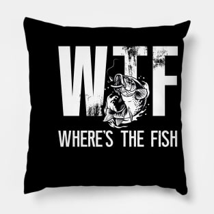 WTF Where The Fish Pillow